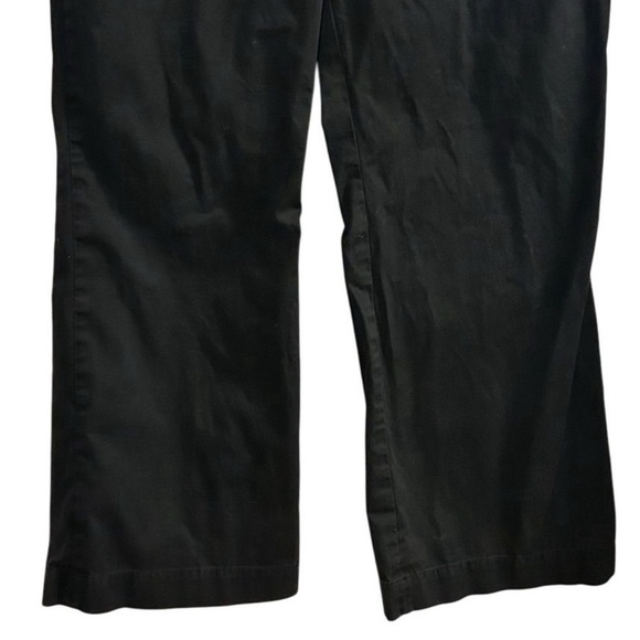 Gap Women's Size 12 Black Curvy Fit Ankle Pants Casual Straight Leg - Picture 3 of 8